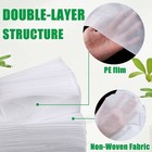 55 Pcs Massage Table Sheets  31 5  X 70 9  Disposable Bed Sheet Set  Waterpro   