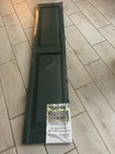 Set Of 2 Vantage Exterior  Shutters 15 X 71 Vinyl Forest Green Raised Panel