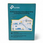 Tp-link Av600 Powerline Starter Kit For Extended Internet Connection  New Sealed
