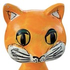 Vintage 1970   s Mod Cat Piggy Bank