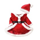 Newborn Baby Girl Christmas Xmas Romper Jumpsuit Tutu Dress Outfit Clothes Set