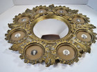 Vintage A Cameo Creation Starburst Convex Mirror Frame Victorian Style Portraits