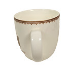 2013 Downton Abbey Tea  Coffee Mug Highclere Castle From World Market Gold Trim