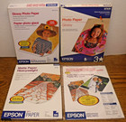 Canon Epson Kodak Printer Glossy Photo Paper Mix Lot 4x6 5x7 8 5x11  400  Sheets