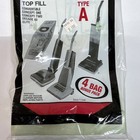 Nos Hoover Upright Vacuum Cleaner Bags Total Care T-548 Type A Pack Of 4