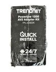 Trendnet Tpl-420e2k Powerline 1200 Av2 Adapter Kit New Sealed