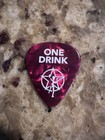 Rush 2026 Fifty Something Tour Vip Official Guitar Pick Drink Token Red