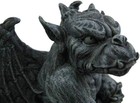 Winged Gargoyle Statue Indoor Outdoor Home Decor Sitting Guardian Sculpture Hall