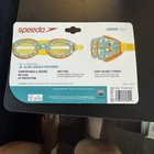 Speedo Best Fitting Goggle Jr  Glide Print No Leak  Ages 6 - 14 Junior Aqua Wave