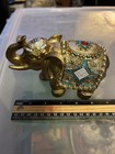 Feng Shui Wealth Lucky Trunk Up Elephant Statue Figurine Home Decor Indian Asian