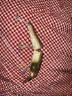 Vintage Creek Chub Deep Diver Jointed Pikie Minnow Wood Lure Glass Eyes Ccbco