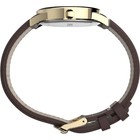 Timex Men s Watch Easy Reader Quartz White Dial Brown Leather Strap Tw2u71500