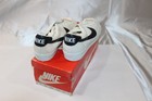 Shoes Bruin Canvas White   Black Size 8 W  Original Box Vintage Collectible Nike