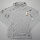Nrs Men s Silkweight Hoodie Sharkskin Grey Striped 100  Recycled Upf 50 
