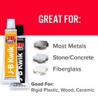 Strongest Metal Steel Aluminum Bond Adhesive Cold Weld Reinforced Epoxy Glue 2oz