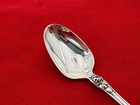 Set Of 4 Antique Wallace Sterling Silver Rose Demitasse Spoons Lx-8