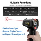 Aneng Infrared Thermometer Digital Laser Temperature Gun 12 1 Ir Heat Meter Test