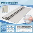 Plasti Ice Rink Liner For Backyard Ice Rink Kit Liner - 6mil Hdpe Plastic She   