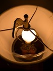 Pottery Barn Kids Stoney Clover Lane Cherry Heart Table Lamp - New