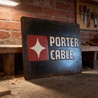 8 x12  Vintage Style 12 Porter Cable Tools Advertising Sign Free Shipping 