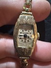 Vintage Banner 12k Gold Filled Ladies Wrist Watch  not Working 