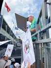2025 Us Open Field Signed Autographed Oakmont Flag Golf Scottie  Bryson  proof 