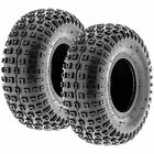 Pair Of 2  145 70-6 145 70x6 Quad Atv All Terrain At 6 Ply Tires A011 By Sunf