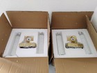 Wall Sconces Set Of Two - Modern Crystal Sconces Wall 2-pack  hardwired  Gold