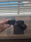 Prada Spr 17w-f Men   s Rectangle Sunglasses Black Frame lens 49-20 145