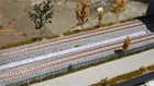 1 160 N Gauge Custom Built Dual Track Diorama Complete Rail Layout Scenery Model