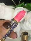 Vintage Helena Rubinstein Le Lipstick Floral Gold Metal Tube Wild Violet Frost