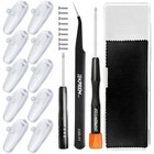Eyeglasses Nose Pads  Screw In Glasses Nose Pads Replacement Repair Tools Kit   