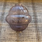 Lightning Rod Ball Purple Glass W c  Shinn  Mfg  Co 