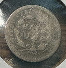 1853 Arrows Liberty Seated Half Dime Nice Original Good Chrc