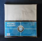 100 Plastic Outer Sleeves Vinyl Record 12  Lp Album 33 Rpm Plastic Covers Clear 