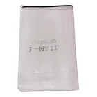 Vintage Sunwest Bank White Vinyl Zipper Closure Deposit Bag 7 5  X 11 5 