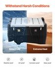 Vevor Portable Diesel Tank 128 Gal Diesel Fuel Tank With 12v Transfer Pump 10gpm