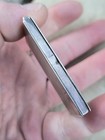 Antique German Silver 830 Rectangular Locket   Stamp Holder Pendant Charm