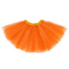 Sparkle Tutu For Girls Toddler Kids Dress Up 2-8 Years Cute Orange Tutu