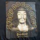 Snoop Dogg Graphic T-shirt Men   s 2xl Black Dogg Supply Rap Tee Hip-hop Print