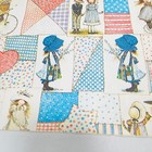 Vintage Gift Wrap Lot Of 3 Holly Hobbie Hallmark Wrapping Paper Scrapbook