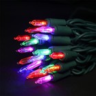 Multicolor Led Christmas Lights - 35 Count Multi-colored Christmas String Lig   