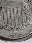 1882 Us Shield Nickel 5c Us Type Copper Nickel Coin Item S3a18