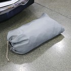 California Car Cover Gray Nylon Drawstring Storage Bag Small 32  X 18  Bagnl-s