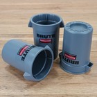 Rubbermaid Mini Brute Trash Cans 4 5  Lot Of 3 Sales Sample Pencil Holder No Lid