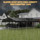 Heavy Duty Metal Carport 20x40 Ft Galvanized Steel Roof Garage For Vehicles