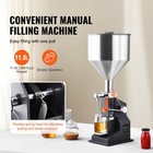 Uimoso Manual Liquid And Paste Filling Machine  Adjustable 5-100ml Capacity