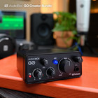 Audiobox Go Creator Complete Studio Recording Bundle With Usb Audio 96k Interfac