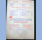 Vintage Toffenetti Restaurant Menu Chicago Il