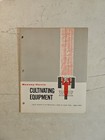 Vintage 1954 Massey Harris Cultivating Equipment Catalog Brochure 